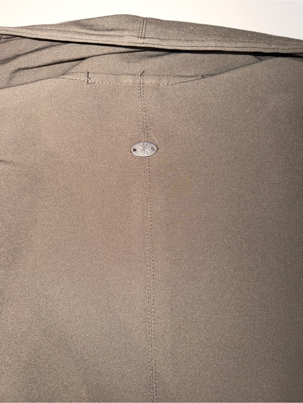 Athleta Asymmetric Zip Olive Green Jacket - Picture 5 of 7